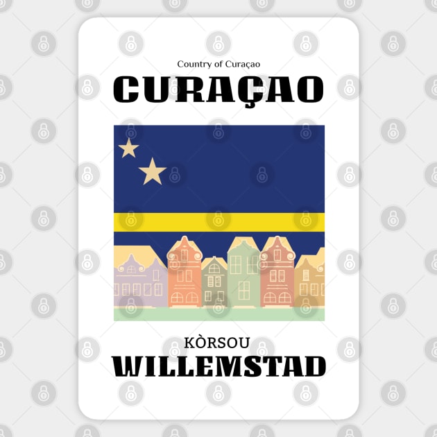 make a journey to Curacao Sticker by KewaleeTee